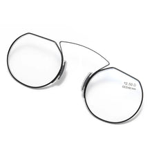 Load image into Gallery viewer, Ahora  Portable Nose ClipReading Glasses Stick On Phone Blue Light Presbyopia Eyeglasses WIth Case  For Men&amp;Women