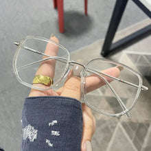 Carica l&#39;immagine nel visualizzatore di Gallery, Ahora Retro Oversized Finished Myopia Glasses Frame With Diopters for Women Men Ins Style Square Large Frame Spectacles Frames