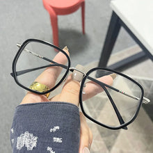 Carica l&#39;immagine nel visualizzatore di Gallery, Ahora Retro Oversized Finished Myopia Glasses Frame With Diopters for Women Men Ins Style Square Large Frame Spectacles Frames