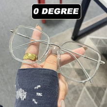 Load image into Gallery viewer, Ahora Retro Oversized Finished Myopia Glasses Frame With Diopters for Women Men Ins Style Square Large Frame Spectacles Frames