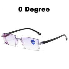 Load image into Gallery viewer, Ahora Rimless Finished Myopia Glasses Frame Anti Blue Light With -1.0 -1.5 -2.0 -2.5 -3.0 -3.5 -4.0 Myopic Spectacles Frames