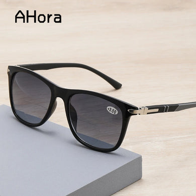 Ahora TR Women&Men Bifocal Sun Reading Glasses UV Shade Sunglasses Presbyopic Eyeglasses Square +1.0+1.5+2.0+2.5+3.0+3.5