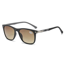 Load image into Gallery viewer, Ahora TR Women&amp;Men Bifocal Sun Reading Glasses UV Shade Sunglasses Presbyopic Eyeglasses Square +1.0+1.5+2.0+2.5+3.0+3.5