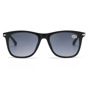 Ahora TR Women&Men Bifocal Sun Reading Glasses UV Shade Sunglasses Presbyopic Eyeglasses Square +1.0+1.5+2.0+2.5+3.0+3.5