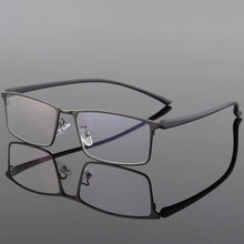 Load image into Gallery viewer, Alloy Full Rim Rectangle Glasses Frame Men TR90 Temple Superlight Optical Eyeglasses For Myopia And Hyperopia Eyewear DD1617
