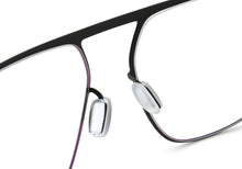 Load image into Gallery viewer, Alloy Myopia Glasses Frame Men Square Optical Prescription Eyeglasses Frame Metal  Oversize ULTEM Frame Silicone Eyewear