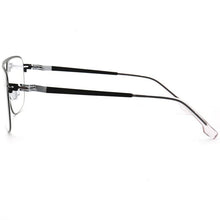 Load image into Gallery viewer, Alloy Myopia Glasses Frame Men Square Optical Prescription Eyeglasses Frame Metal  Oversize ULTEM Frame Silicone Eyewear