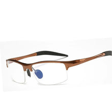 Load image into Gallery viewer, Aluminum Men Eyeglasses Myopia Optical Computer Glasses Frame Brand Design Plain Eye Glasses Retro De Grau Femininos