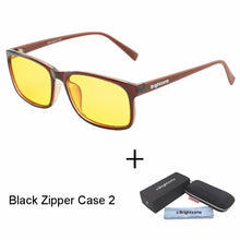 Load image into Gallery viewer, Anti Blue Light Blocking Filter Reduces Digital Eye Strain Clear Regular Computer Gaming SleepingBetter Glasses Improve Comfort