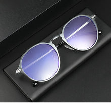 Load image into Gallery viewer, Anti Blue Light Glasses Men Women Aluminum Vintage Irregular Glasses Frame Eye Glasses Optical Eyeglasses Frames Clear Eyewear