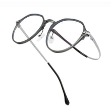 Load image into Gallery viewer, Anti Blue Light Glasses Men Women Aluminum Vintage Irregular Glasses Frame Eye Glasses Optical Eyeglasses Frames Clear Eyewear