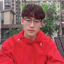 Load image into Gallery viewer, Anti Blue Light Metal Square Myopia Glasses With Degree Vintage Customized Prescription Eyeglasses Diopter 0 -0.5 -0.75 To -6.0