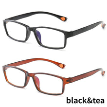 Load image into Gallery viewer, Anti Blue Light Reading Glasses Men Hyperopia Eyeglasses Women Ultralight Prescription Glasses 2PCS Presbyopic Eyewear 0 To +400