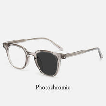 Load image into Gallery viewer, Anti Blue Light TR90 Circular Insert Frames Men Women Optical Prescription Glasses Photochromic  Computer Eyeglasses
