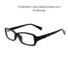 Carica l&#39;immagine nel visualizzatore di Gallery, Anti Blue Ray Glasses for The Computer Oculos de Grau Men Women Spectacles Transparent Eyeglasses Frame Blue Coating Clear Lens