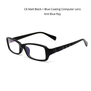 Anti Blue Ray Glasses for The Computer Oculos de Grau Men Women Spectacles Transparent Eyeglasses Frame Blue Coating Clear Lens