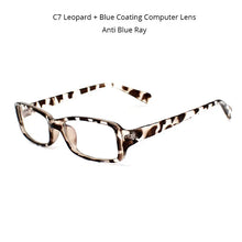 Carica l&#39;immagine nel visualizzatore di Gallery, Anti Blue Ray Glasses for The Computer Oculos de Grau Men Women Spectacles Transparent Eyeglasses Frame Blue Coating Clear Lens