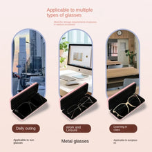 Load image into Gallery viewer, Anti Press Glasses Case Quality Hard Shell Glasses Protection Sunglasses Box Solid Color Glasses Box Men