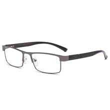 Load image into Gallery viewer, Anti-blue Light Business Titanium Alloy Reading Glasses Men Non Spherical 12 Layer Coated Lenses Hyperopia Eyewear +1.0 To +4.0
