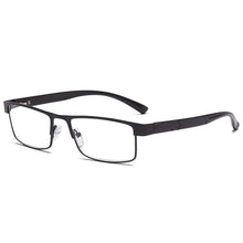 Load image into Gallery viewer, Anti-blue Light Business Titanium Alloy Reading Glasses Men Non Spherical 12 Layer Coated Lenses Hyperopia Eyewear +1.0 To +4.0