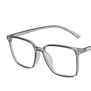 Anti-blue light Square Glasses Frame Women Men Simple Transparent Optical Eyeglasses Blue-Blocking Compute Spectacles Frames