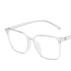 Anti-blue light Square Glasses Frame Women Men Simple Transparent Optical Eyeglasses Blue-Blocking Compute Spectacles Frames