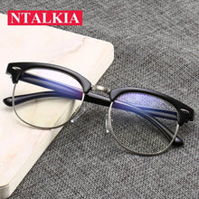 Load image into Gallery viewer, Anti blue rays computer Glasses Men Blue Light Coating Gaming Glasses for computer protection eye Retro Spectacles Women
