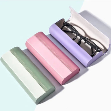 Anti-pressure Glasses Case New PU Leather Hard Shell Sunglasses Box Glasses Protection Eyeglasses Box Men