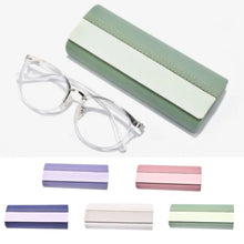 Load image into Gallery viewer, Anti-pressure Glasses Case New PU Leather Hard Shell Sunglasses Box Glasses Protection Eyeglasses Box Men