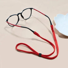 Carica l&#39;immagine nel visualizzatore di Gallery, Anti-slip Eyewear Cord High Quality Unisex Polyester Glasses Chain Cord Holder Elastic Strap Long Strap Glasses Necklace