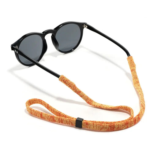 Anti-slip Eyewear Cord High Quality Unisex Polyester Glasses Chain Cord Holder Elastic Strap Long Strap Glasses Necklace