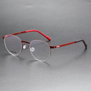 Anti-slip Screwless Glasses Frame Men Women Titanium Myopia Spectacle Optical Eyeglasses Computer Reading Prescription Eyewear