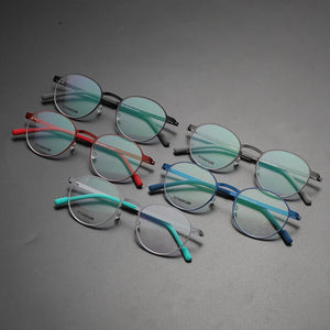 Anti-slip Screwless Glasses Frame Men Women Titanium Myopia Spectacle Optical Eyeglasses Computer Reading Prescription Eyewear