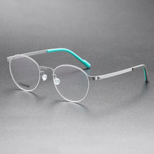 Carica l&#39;immagine nel visualizzatore di Gallery, Anti-slip Screwless Glasses Frame Men Women Titanium Myopia Spectacle Optical Eyeglasses Computer Reading Prescription Eyewear