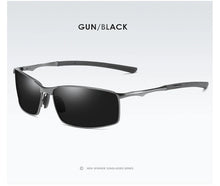 Carica l&#39;immagine nel visualizzatore di Gallery, Aoron Polarized Sunglasses Mens/Women Driving Mirror Sun Glasses Metal Frame Goggles UV400 Anti-Glare Sunglasses