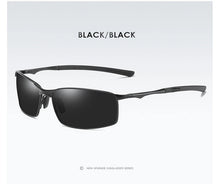 Carica l&#39;immagine nel visualizzatore di Gallery, Aoron Polarized Sunglasses Mens/Women Driving Mirror Sun Glasses Metal Frame Goggles UV400 Anti-Glare Sunglasses