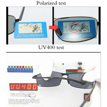 Carica l&#39;immagine nel visualizzatore di Gallery, Aoron Polarized Sunglasses Mens/Women Driving Mirror Sun Glasses Metal Frame Goggles UV400 Anti-Glare Sunglasses