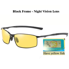 Carica l&#39;immagine nel visualizzatore di Gallery, Aoron Polarized Sunglasses Mens/Women Driving Mirror Sun Glasses Metal Frame Goggles UV400 Anti-Glare Sunglasses