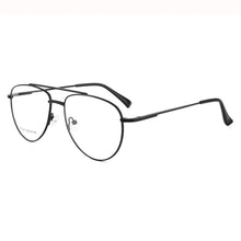 Load image into Gallery viewer, Aviation Design Eyeglasses Optical Prescription Eyeglasses Metal Full-rim Frame Spectacles Men Women Oversized Eyewear