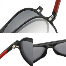 Load image into Gallery viewer, Aviation Polarized Magnetic Clip on Glasses Frame Men Myopia Prescription Eyeglasses Frame Optical Night Vision Clip Sunglasses