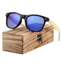 Load image into Gallery viewer, BARCUR Wood Sunglasses Spring Hinge Handmade Bamboo Sunglasses Men Wooden Sun glasses Women Polarized Oculos de sol masculino