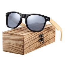 Load image into Gallery viewer, BARCUR Wood Sunglasses Spring Hinge Handmade Bamboo Sunglasses Men Wooden Sun glasses Women Polarized Oculos de sol masculino