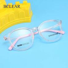 Load image into Gallery viewer, BCLEAR    Arrival Teenagers Children TR Round Optical Frames Comfortable Silicone Colorful Ultralight Retro Eyewear Unisex