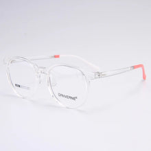 Load image into Gallery viewer, BCLEAR    Arrival Teenagers Children TR Round Optical Frames Comfortable Silicone Colorful Ultralight Retro Eyewear Unisex