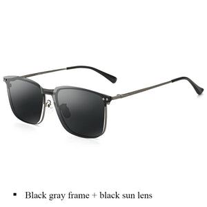 BCLEAR  Optical Spectacle Frame Men With Clip On Sunglasses Polarized Magnetic Glasses For Male Prescription Eyeglasses