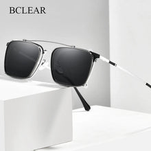 Carica l&#39;immagine nel visualizzatore di Gallery, BCLEAR  Polarized Sunglasses Men Women Magnetic Clip On Glasses Alloy Optical Prescription Eyeglass Frames Clip Sun Lens
