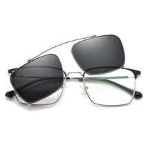 Carica l&#39;immagine nel visualizzatore di Gallery, BCLEAR  Polarized Sunglasses Men Women Magnetic Clip On Glasses Alloy Optical Prescription Eyeglass Frames Clip Sun Lens