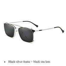 Carica l&#39;immagine nel visualizzatore di Gallery, BCLEAR  Polarized Sunglasses Men Women Magnetic Clip On Glasses Alloy Optical Prescription Eyeglass Frames Clip Sun Lens