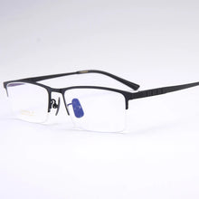 Load image into Gallery viewer, BCLEAR Pure Titanium Spectacle Frame Business Men  Eyewear   Male Classic Half Rim Optical Prescription Eyeglasses