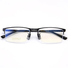 Load image into Gallery viewer, BCLEAR Pure Titanium Spectacle Frame Business Men  Eyewear   Male Classic Half Rim Optical Prescription Eyeglasses